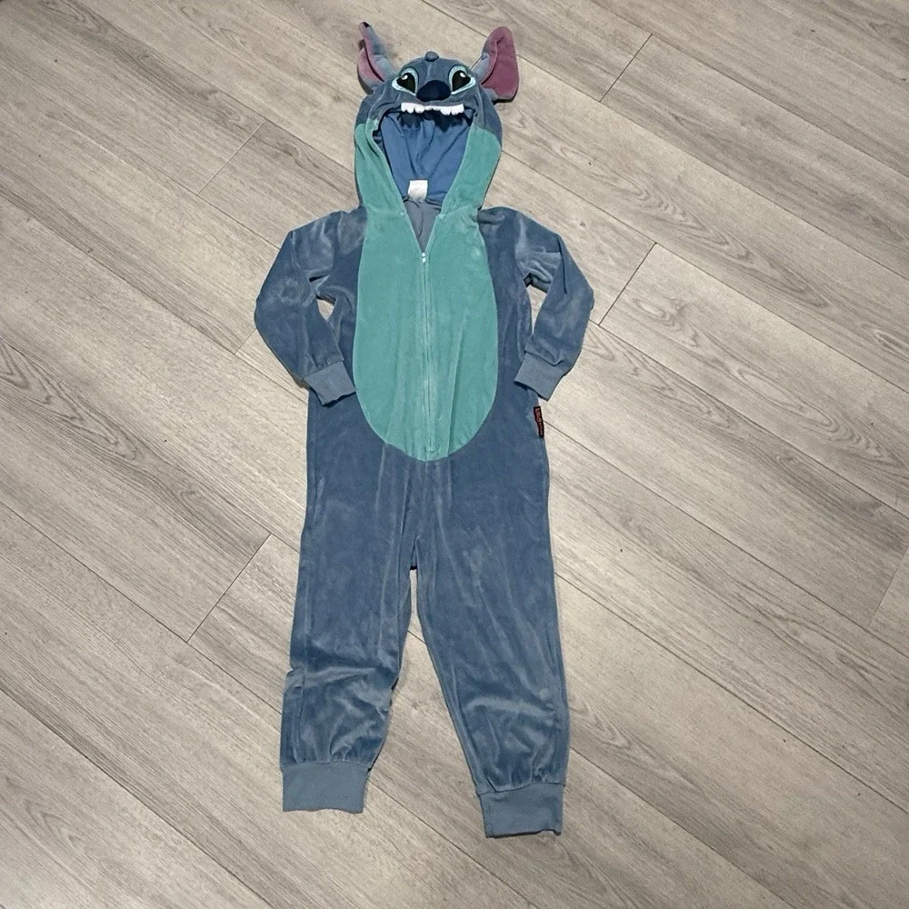 Disney Stitch Halloween Stitch Kids Lilo and Stitch Costume Jumpsuit Size Small